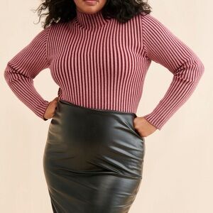 Eloquii Anthropologie sweater red 14/16